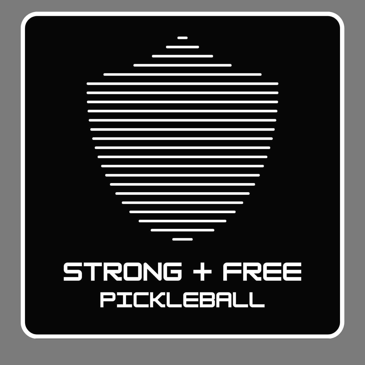 Men's tee, various colors. S+F signature shield logo design, reverse black icon.