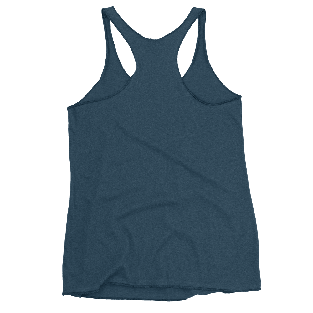 Women's Racerback Tank, various colors. S+F signature pickleball logo design.