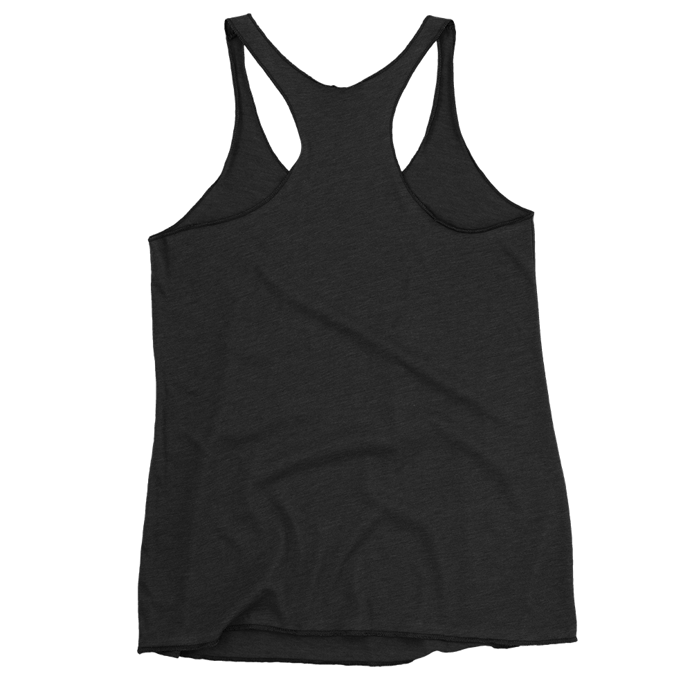 Women's Racerback Tank, various colors. S+F signature pickleball logo design.