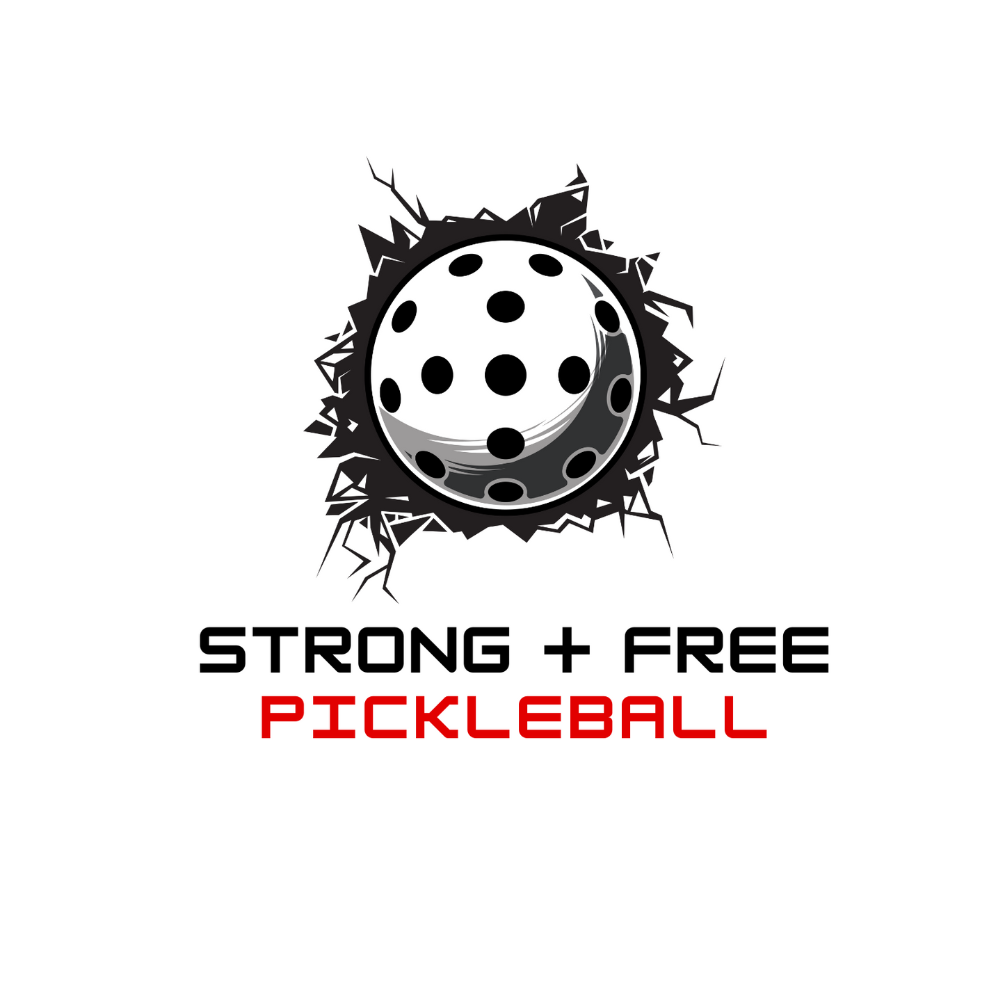 Men's tee, multiple colors. S+F custom pickleball logo design, pickleball III.