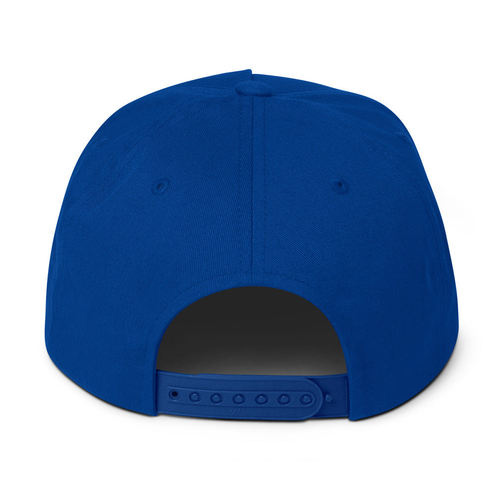 Flat Bill Cap, various colors. S+F signature shield logo design.