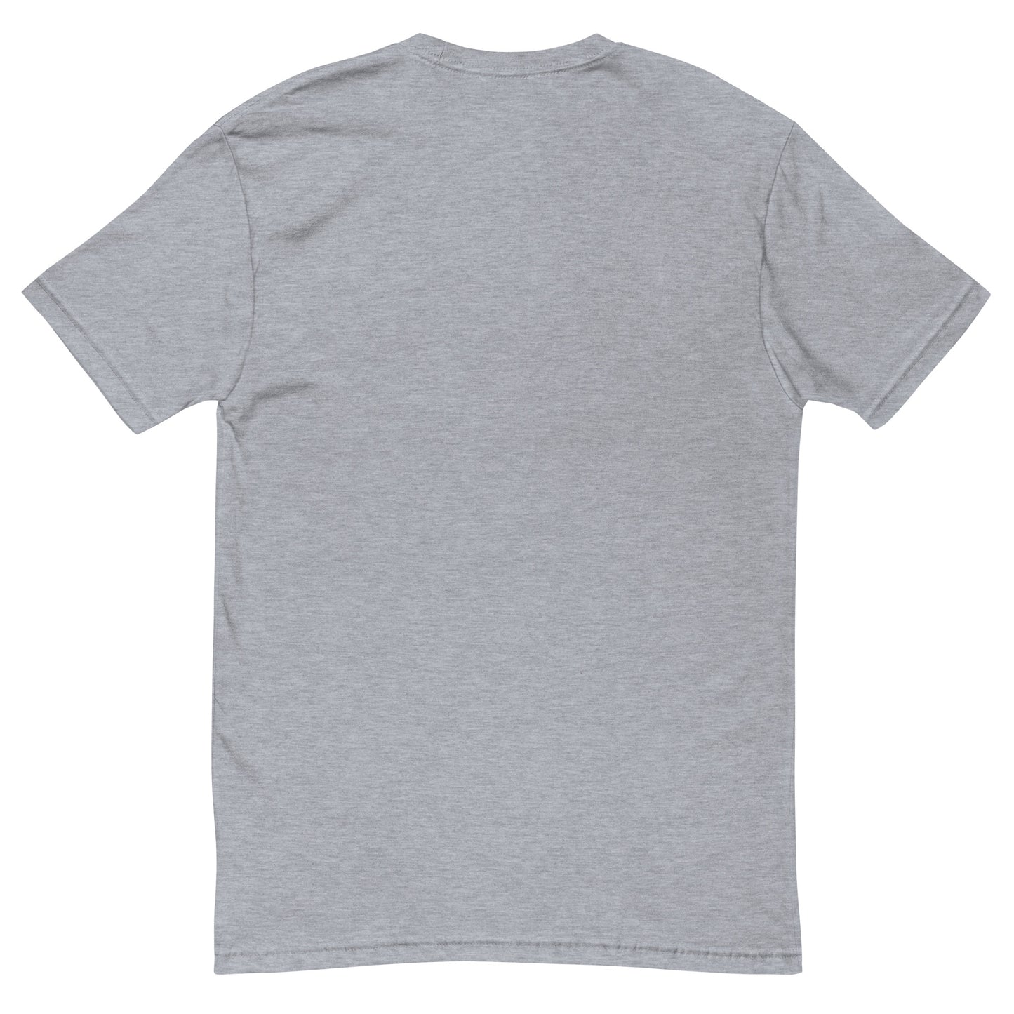 Men's tee, various colors. S+F custom pickleball logo design, blue crest.