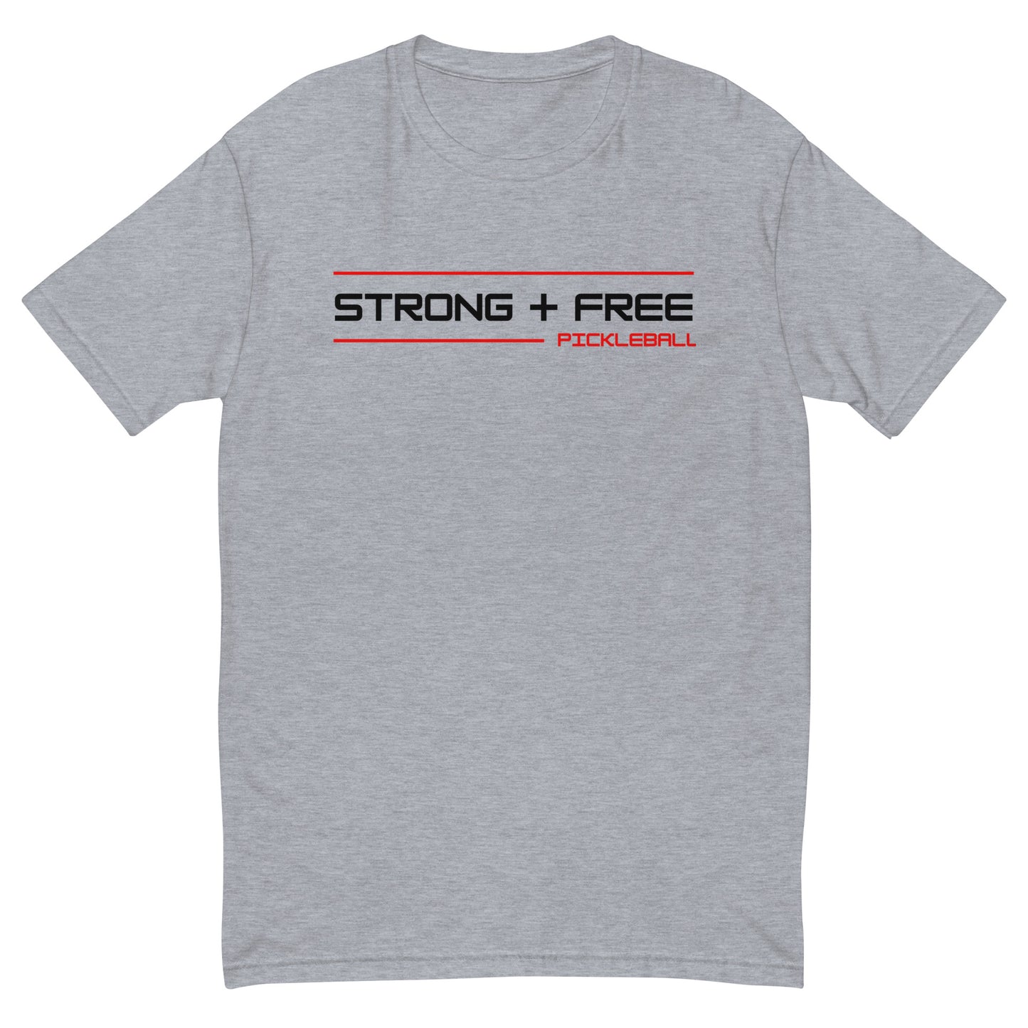 Men's tee, multiple colors. S+F signature wordmark logo design I.