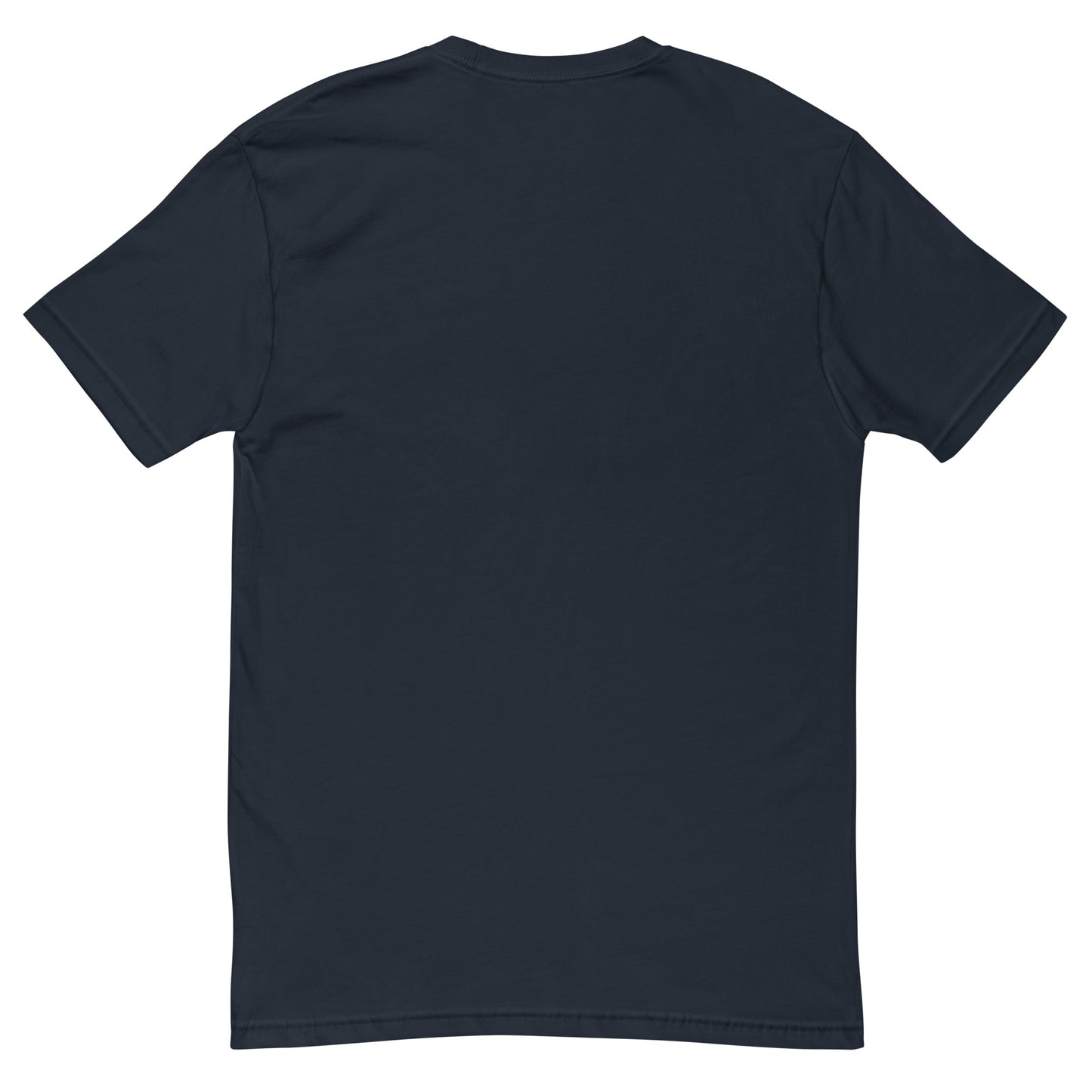 Men's tee, various colors. S+F custom pickleball logo design, blue crest.