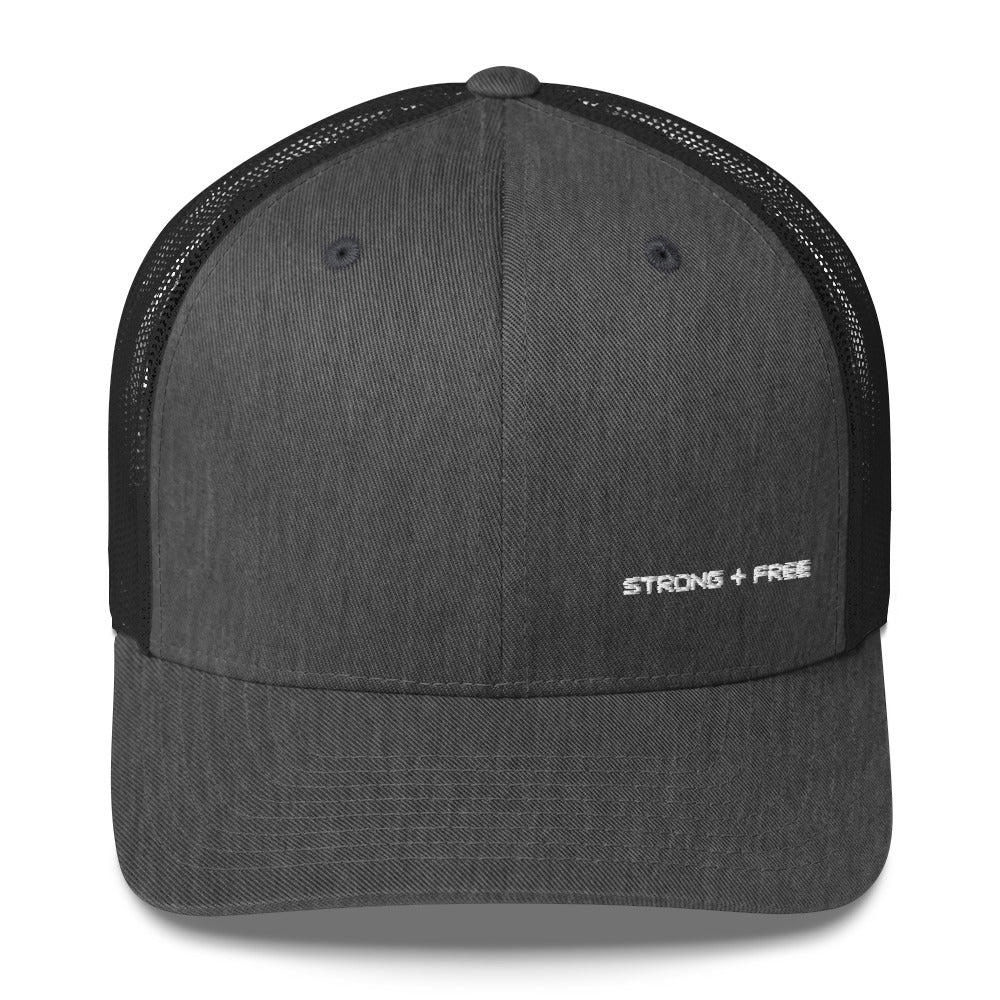 Trucker Cap, various colors. S+F signature wordmark logo design.