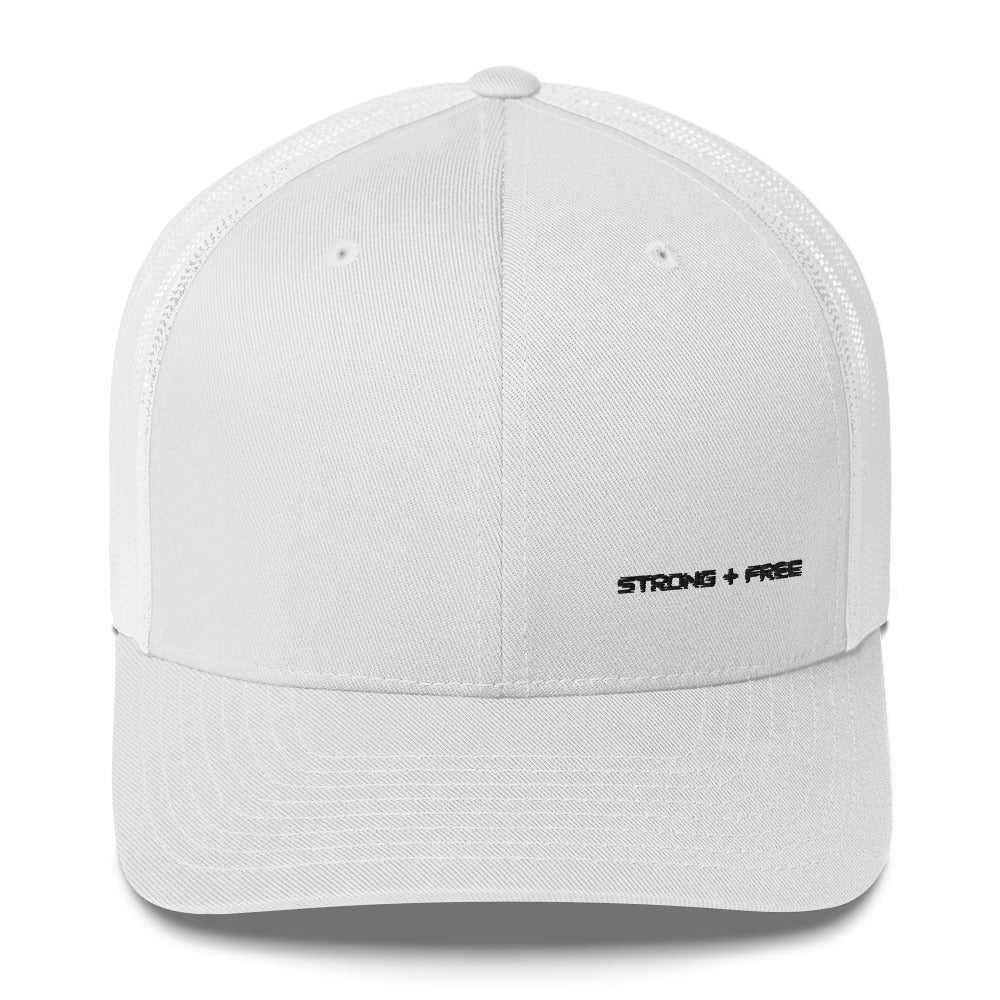 Trucker Cap, various colors. S+F signature wordmark logo design.