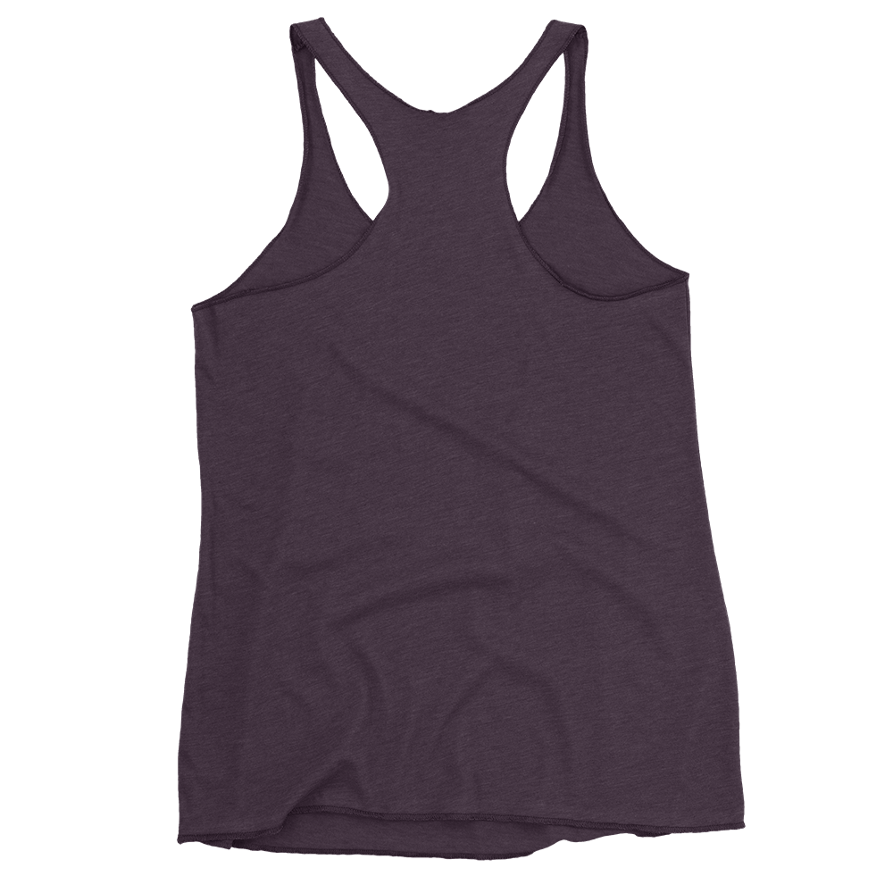 Women's Racerback Tank, various colors. S+F signature pickleball logo design.
